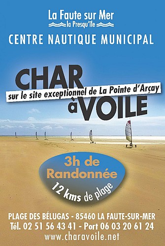 Char à voile, centre nautique