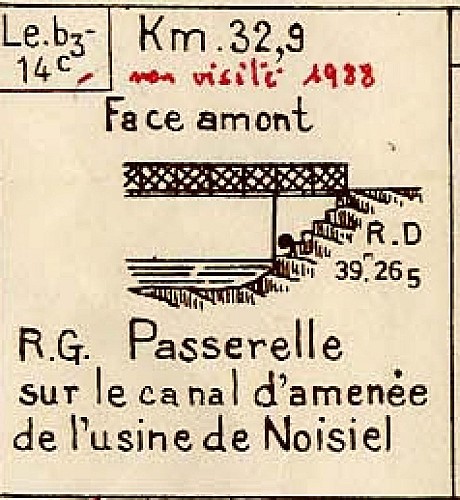 croquis réalisé en 1933