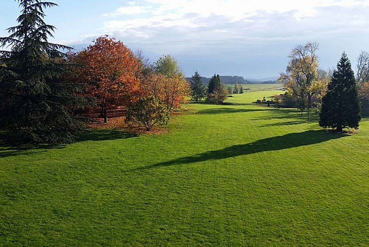 Parc et jardin du château d'Ouge