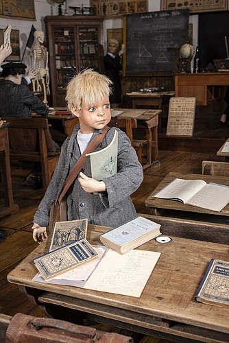 Elève école d'autrefois