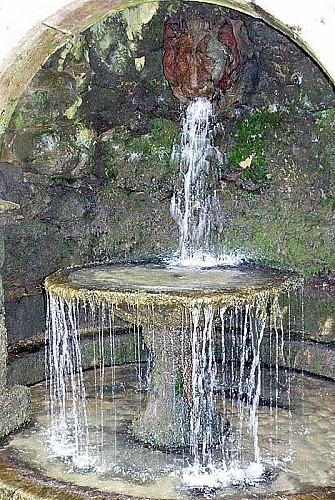 Fontaine de la grenouille à Langres