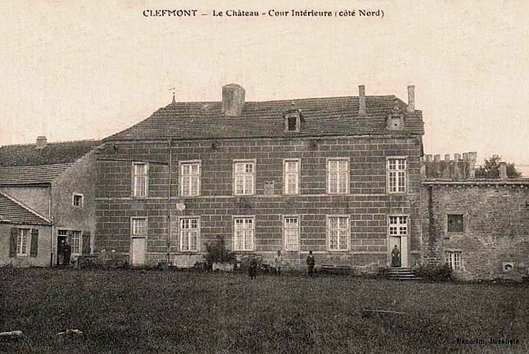 Carte postale du château de Clefmont