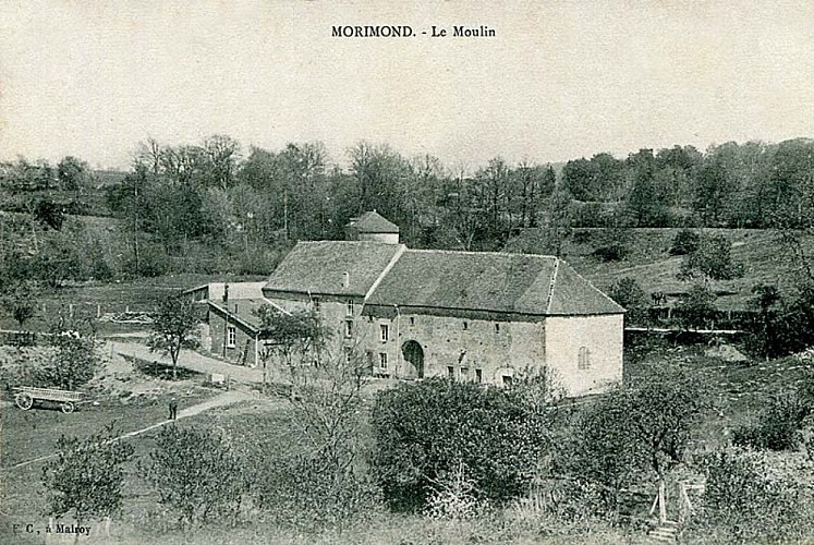 Carte postale de l'Abbaye de Morimond