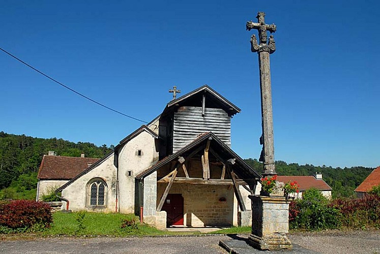 Croix de cimetière de Rivière-les-Fosses
