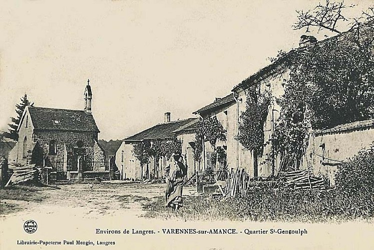 Carte postale de la chapelle Saint-Gengoulph