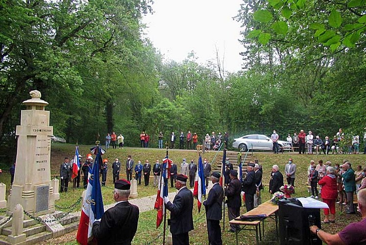 Stèle du maquis de Voisines