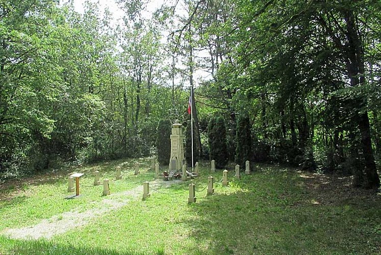 Stèle du maquis de Voisines