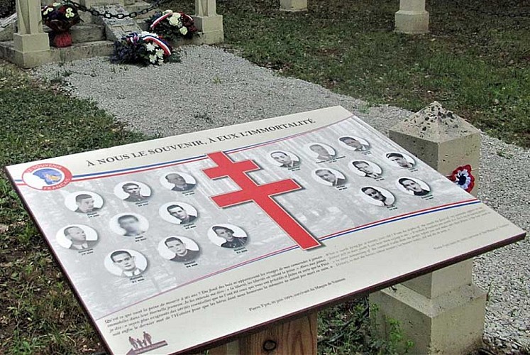 Stèle du maquis de Voisines