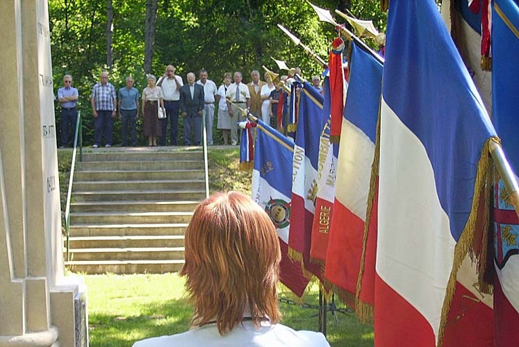 Stèle du maquis de Voisines