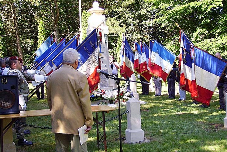 Stèle du maquis de Voisines
