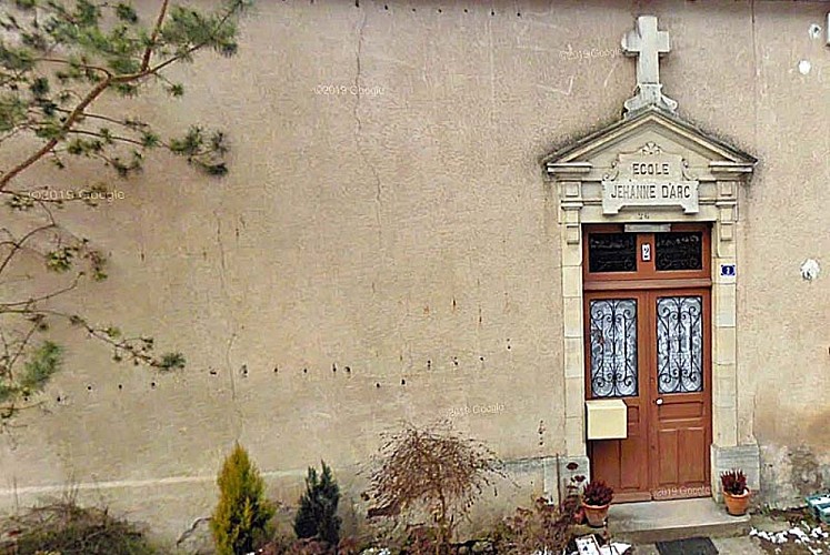 Portail de l'ancienne école d'Anrosey