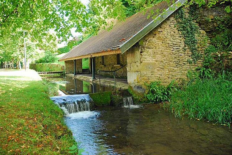 Lavoir de l'entre deux eaux à Auberive