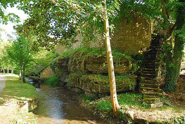Lavoir de l'entre deux eaux à Auberive