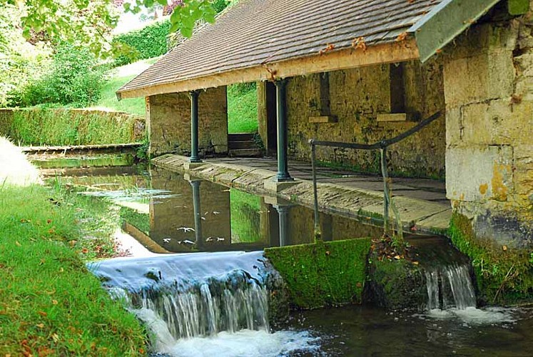 Lavoir de l'entre deux eaux à Auberive