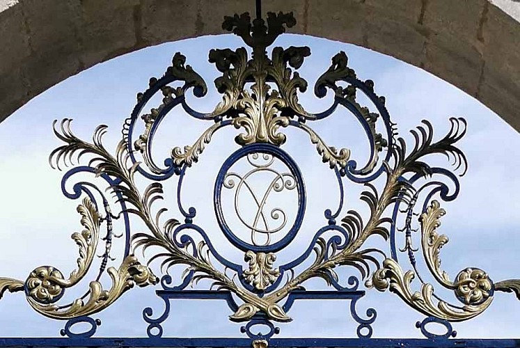 Grille Jean Lamour de l'Abbaye d'Auberive
