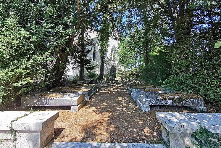 Cimetière de l'église d'Aubigny