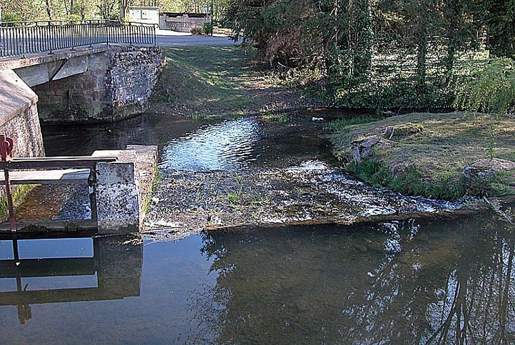 Pont du Foulon à Baissey