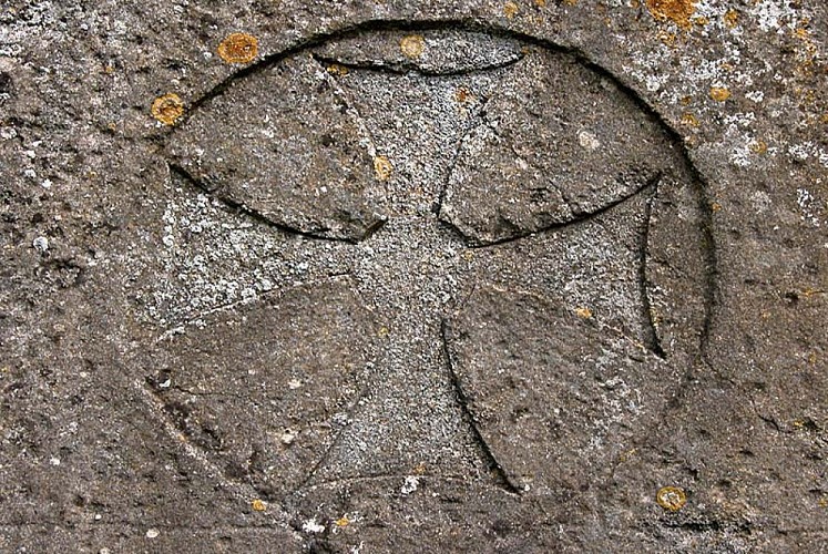 Croix templière de la Charmotte à Flagey