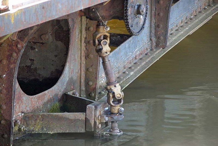 Ancien pont tournant de Jorquenay