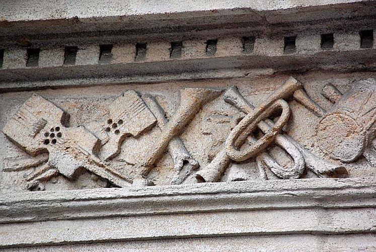 Façade Renaissance de la rue Saint-Didier à Langres