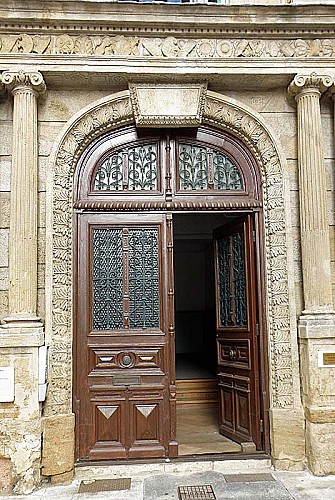Façade Renaissance de la rue Saint-Didier à Langres