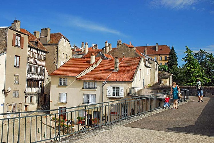 Maison à pan de bois à Langres