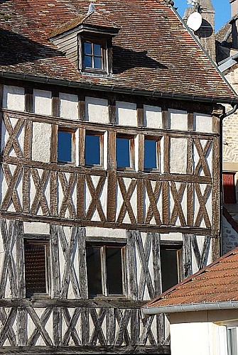 Maison à pan de bois à Langres