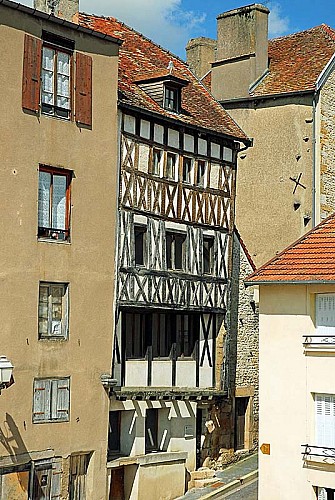 Maison à pan de bois à Langres