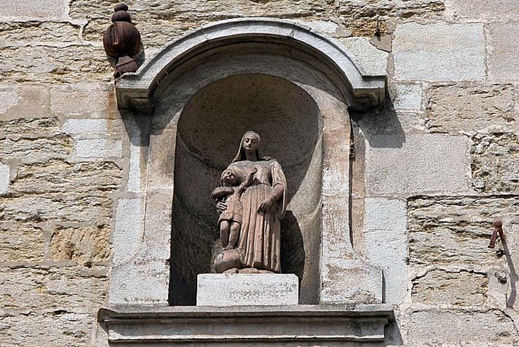 Niche rue Cardinal Morlot à Langres