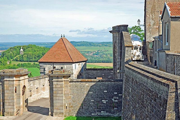 Visite de Langres en petit train touristique
