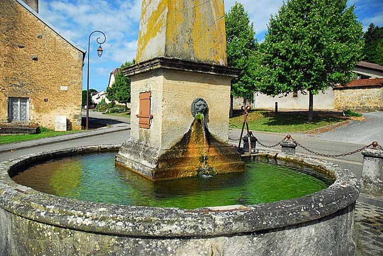 Fontaine de l'obélisque à Montigny-le-Roi