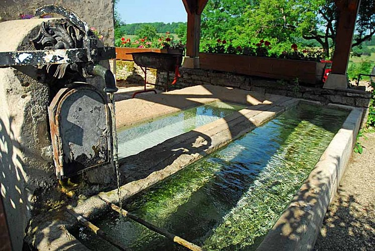 Fontaine du paquis à Orcevaux