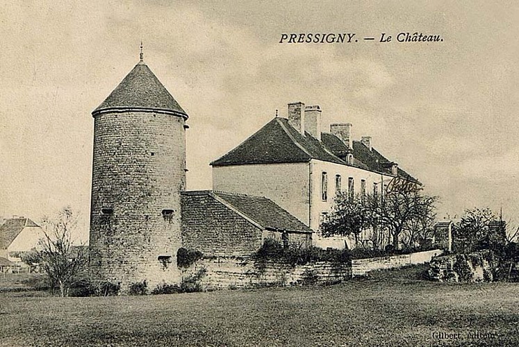 Carte postale du château de Pressigny