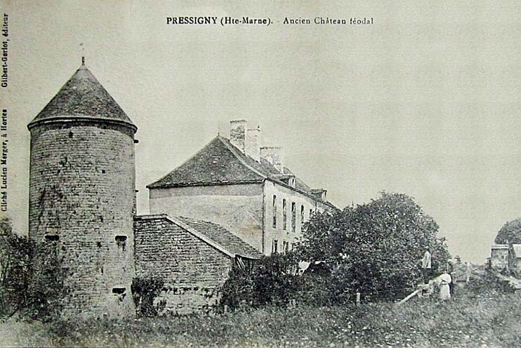 Carte postale du château de Pressigny