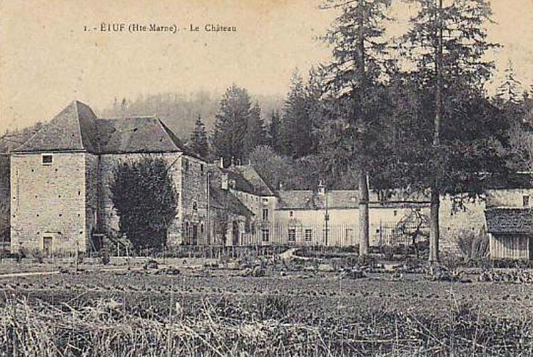 Carte postale du château d'Etuf à Rouvres-sur-Aube