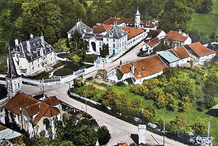 Carte postale du château de Savigny