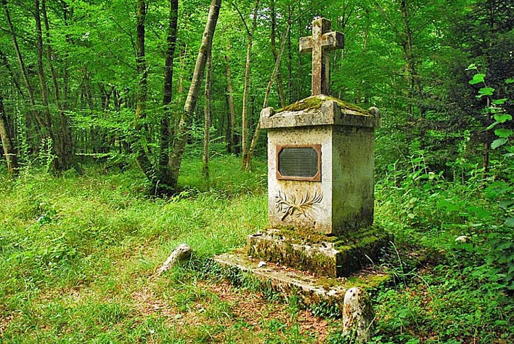 Croix au loup à Vivey