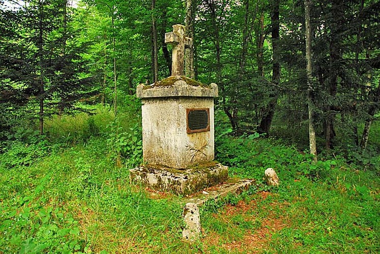 Croix au loup à Vivey