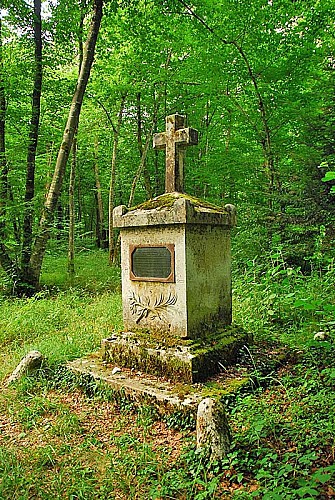 Croix au loup à Vivey