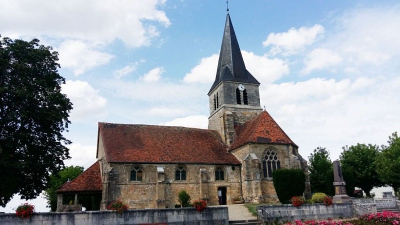 champagne 52 longeville sur la laines eglise._1