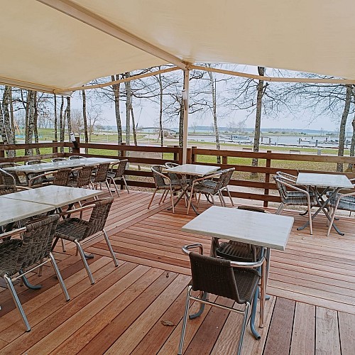 La Planche du Der - Terrasse