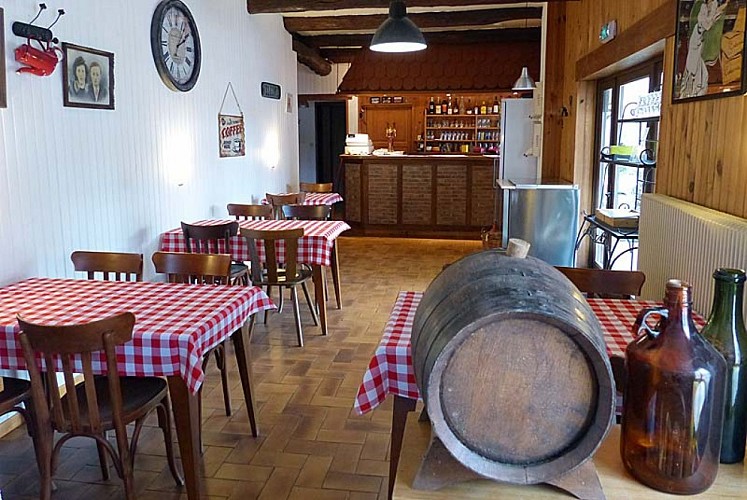 Restaurant du camping Hautoreille à Bannes