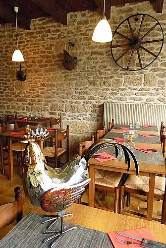 Restaurant du camping Hautoreille à Bannes