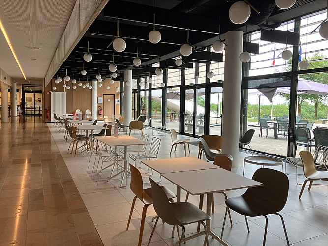 Salle du Café du Mémorial CDG