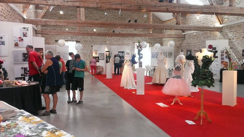 Moulin de la Fleuristerie - salle d'exposition