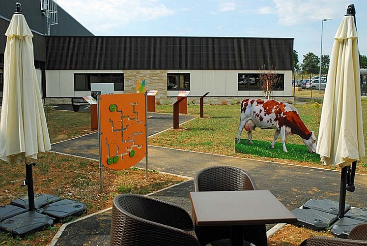 Fromagerie Germain - le parcours extérieur
