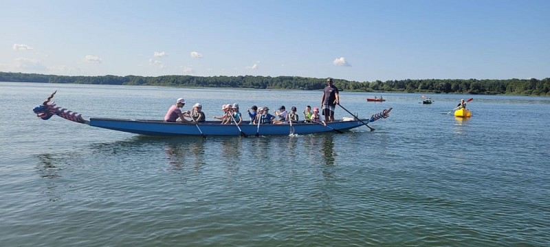 Ligue de l'Enseignement - Dragon Boat- Lac du Der