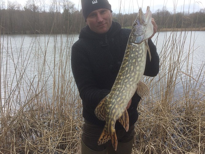 Michaël Probst moniteur guide de pêche professionnel