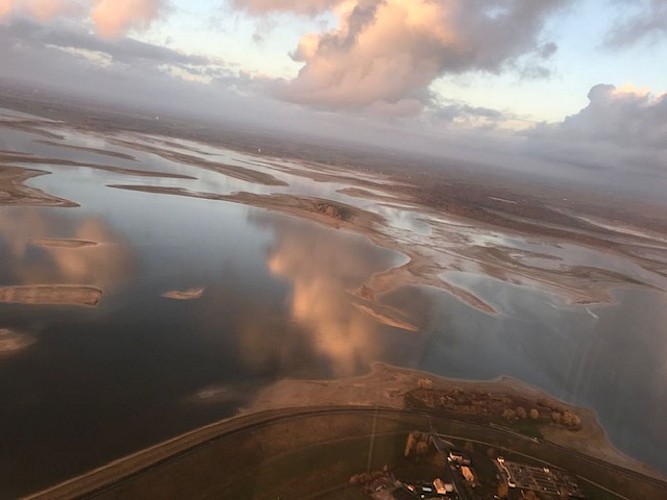 AEROCLUB DE SAINT-DIZIER - VUE AERIENNE- LAC DU DER