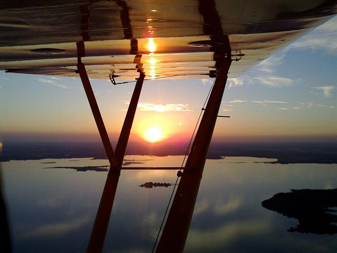 AEROCLUB DE SAINT-DIZIER -VOL CREPUSCULAIRE-LAC DU DER